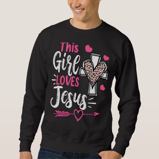 Leopard Love in Faith Graphic T - shirts for Chris (Voorkant)