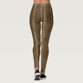 Leopard Love - Power Yoga Leggings (Achterkant)