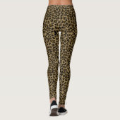 Leopard Love - Power Yoga Leggings (Achterkant)