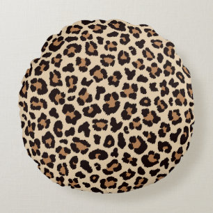 Leopard Love Rond Kussen