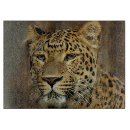 Leopard Lovers Art Snijplank