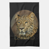Leopard Lovers Art Theedoek (Verticaal)