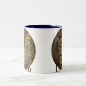 Leopard Lovers Art Tweekleurige Koffiemok (Center)