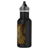 Leopard Lovers Art Waterfles (Rechts)