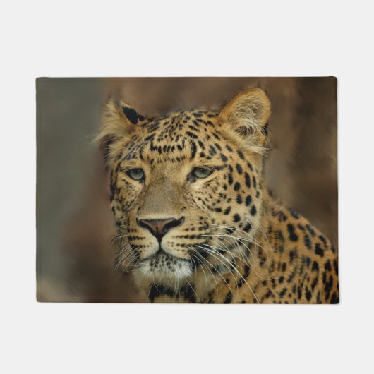 Leopard Lovers Art Wildlife Deurmat (Voorkant)
