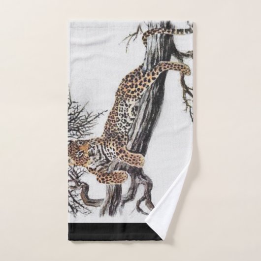 Leopard Lovers Bad Handdoek (Handdoek)