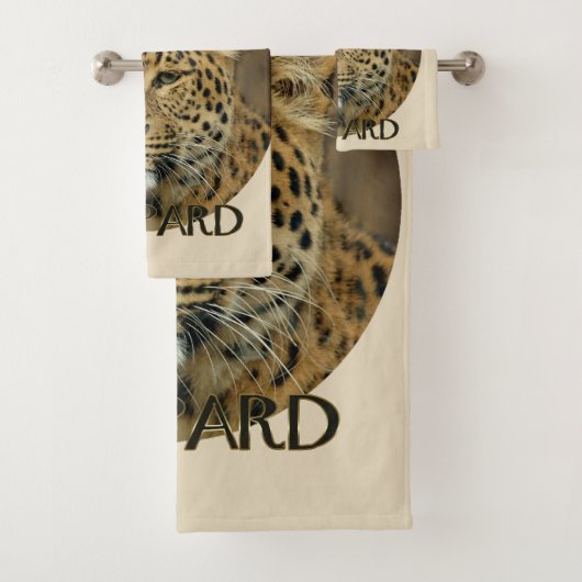Leopard Lovers Bad Handdoek (Insitu)