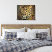Leopard Lovers Canvas Afdruk (Insitu (Slaapkamer))