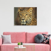 Leopard Lovers Canvas Afdruk (Insitu (Woonkamer))