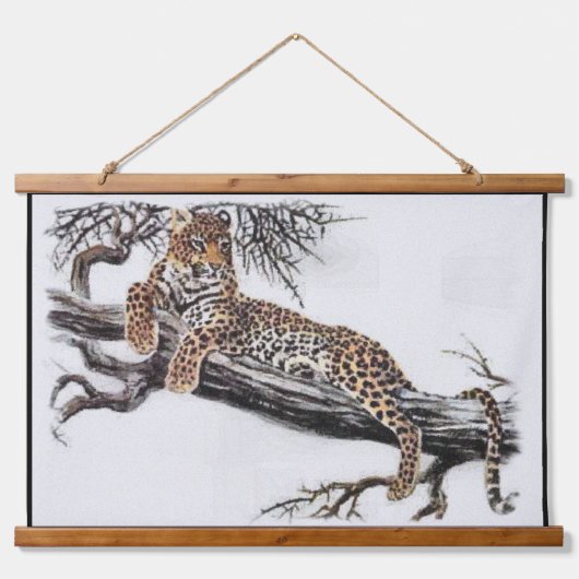 Leopard Lovers Hangend Wandkleed (Voorkant)