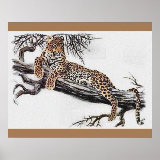 Leopard Lovers Poster (Voorkant)