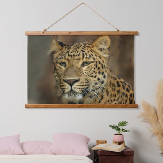 Leopard Lovers Wildlife Hangend Wandkleed (Slaapkamer)