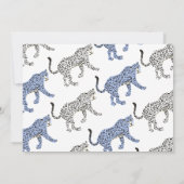 Leopard Luxe Briefpapier Notitiekaartje (Achterkant)