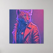 LEOPARD LUXURY #2 CANVAS AFDRUK (Voorkant)