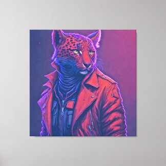 LEOPARD LUXURY #2 CANVAS AFDRUK