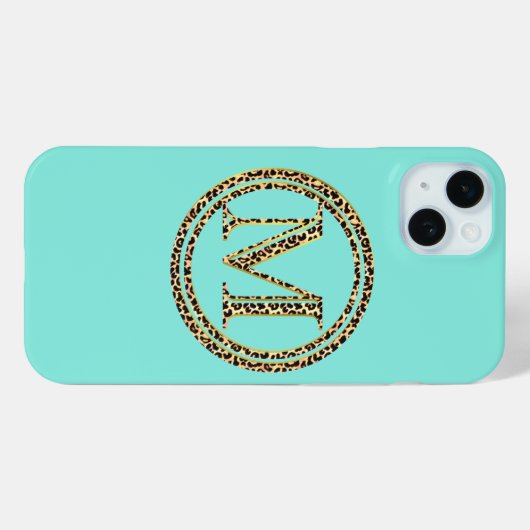 Leopard M Case-Mate iPhone Case (Achterkant (horizontaal))