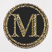 Leopard M Labels (Design 1)
