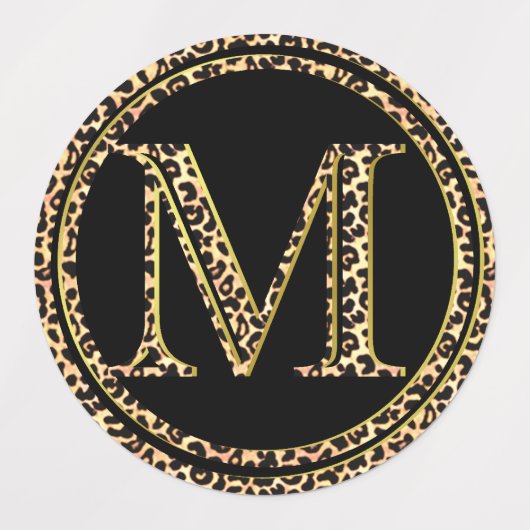 Leopard M Labels (Design 3)