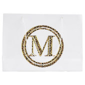 Leopard M Large Cadeautasje (Achterkant)