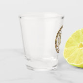 Leopard M Shot Glas (Links)