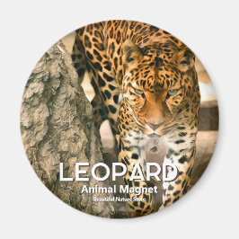 Leopard Magneet