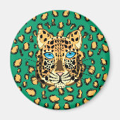 Leopard Magneet (Voorkant)