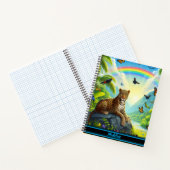 Leopard Majesty: Kleurrijk Oerwouden gebladerte Notitieboek (Binnen)