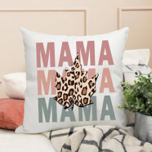 Leopard Mama Schattige Beste Moeder Jubileum