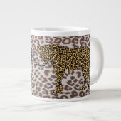Leopard mania jumbo mok (Voorkant rechts)