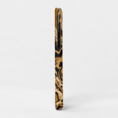 Leopard Marmer Swirls Fluid Art Abstract Case-Mate iPhone Case (Achterkant/links)