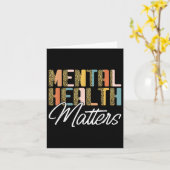 Leopard Mental Health's Human Brain Illness Aware Kaart (Gele Bloem)