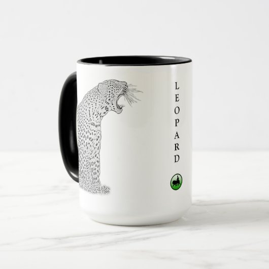 Leopard-Mok - Africa Series Mok (Voorkant links)