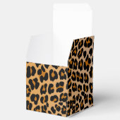 Leopard monogram bedankdoosjes (Geopend)