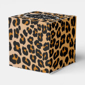 Leopard monogram bedankdoosjes (Achterkant)