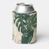 Leopard Monstera: Oerwouden . Blikjeskoeler (Blikje Achterkant)