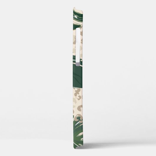 Leopard Monstera: Oerwouden . Case-Mate iPhone Case (Achterkant / Links)