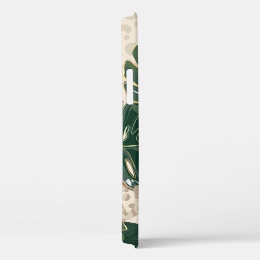 Leopard Monstera: Oerwouden . Case-Mate iPhone Case (Achterkant / Rechts)