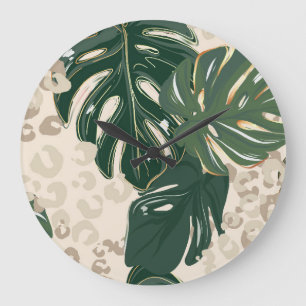 Leopard Monstera: Oerwouden . Grote Klok