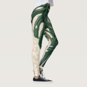 Leopard Monstera: Oerwouden . Leggings (Rechts)