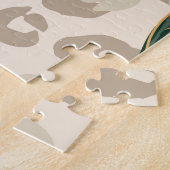 Leopard Monstera: Oerwouden . Legpuzzel (Zijkant)
