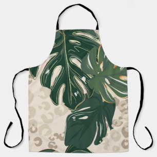 Leopard Monstera: Oerwouden . Schort