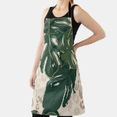 Leopard Monstera: Oerwouden . Schort (Insitu)