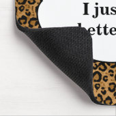 Leopard Mousepad - Bossy Muismat (Hoek)