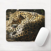Leopard Mousepad Muismat (Met muis)