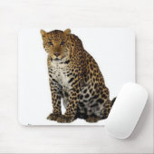 Leopard Mousepad Muismat (Met muis)
