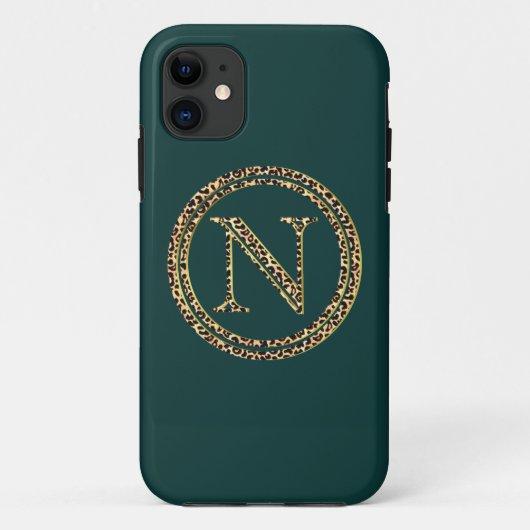 Leopard N Case-Mate iPhone Case (Achterkant)