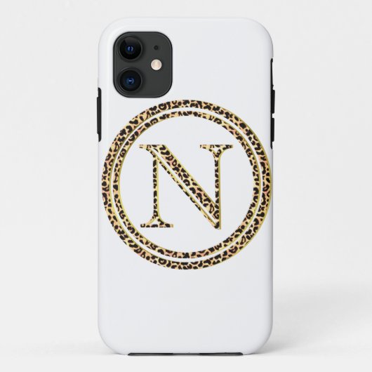 Leopard N Case-Mate iPhone Case (Achterkant)