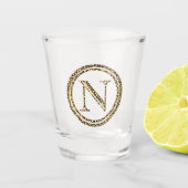Leopard N Shot Glas (Voorkant)