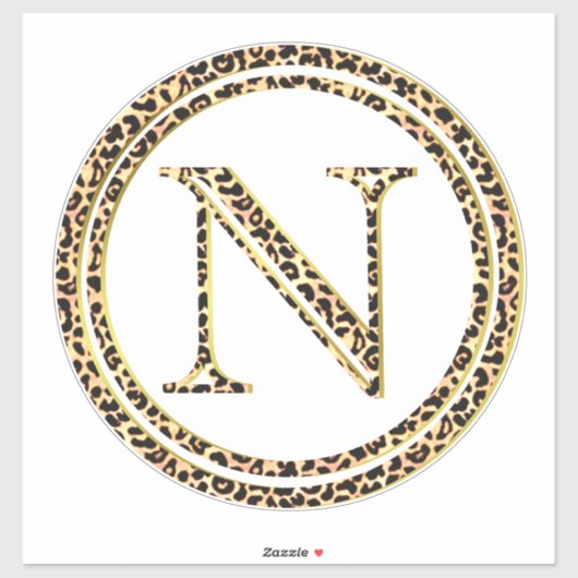 Leopard N Sticker (Vel)