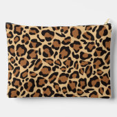 Leopard Naadloze Patroon Aangepaste Naam Etui (Achterkant)